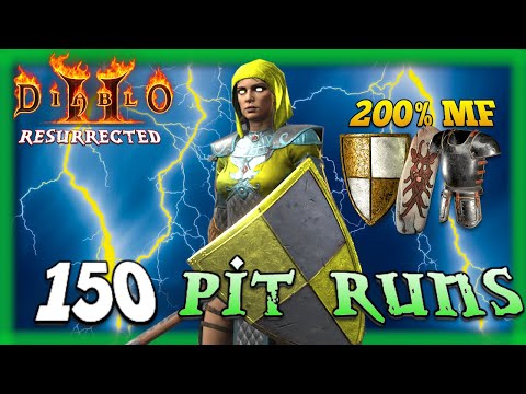 Merc UPGRADE!   150 Pit Runs Diablo 2 Resurrected Ladder Season 3