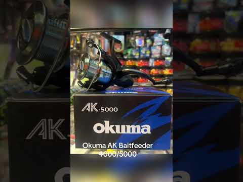 Kołowrotek Okuma AK Baitfeeder 5000 film wideo
