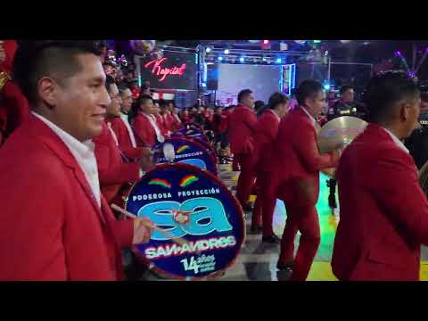 SAN SIMÓN BUENOS AIRES ARGENTINA- LA PAZ. ENSAYO CON BANDA PROYECCIÓN SAN ANDRES.