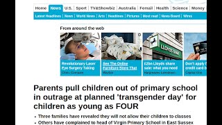 April 2016. Transgender madness. A sign of the times.