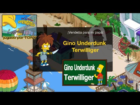 Los Simpson Springfield "Black Friday 2018: Cap. 14 - Gino Underdunk Terwilliger" Tony
