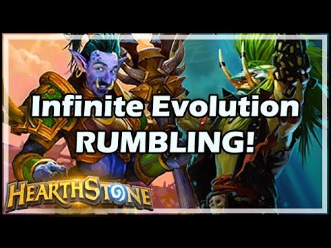 Infinite Evolution RUMBLING! - Rastakhan’s Rumble Hearthstone