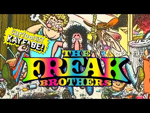The Fabulous, Furry Freak Brothers - Marijuana Superheroes from Underground Comix by Gilbert Shelton