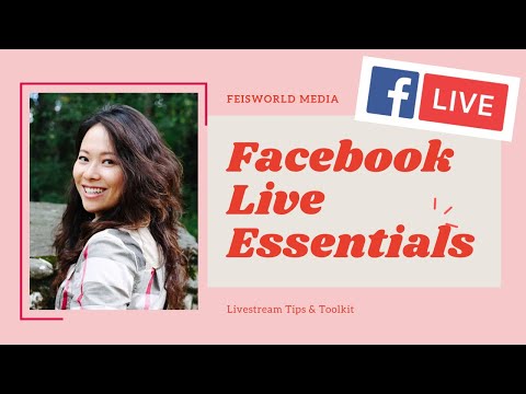 Part of a video titled HOW TO TEACH ONLINE WITH FACEBOOK LIVE #feisworld ...