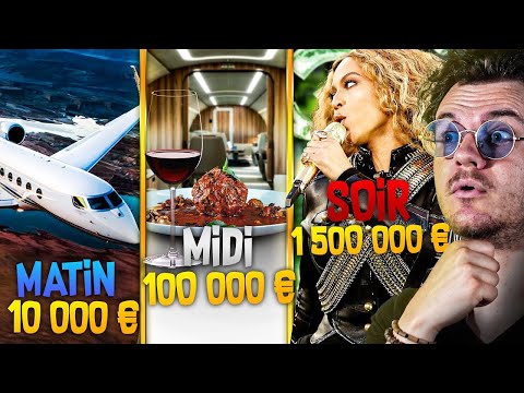 Vivre 24H Comme un Milliardaire : COMBIEN ÇA COÛTE ?!