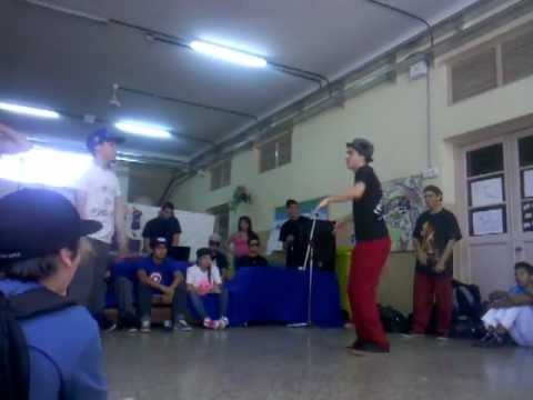 5to Festival de hiphop 2012 - Popping (Final) Tapia y J-dem VS  Agustin y Brian (Funky Robots) 1