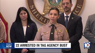 Miami-Dade sheriff announces 22 fraud arrests