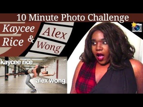 Kaycee Rice & Alex Wong 10 Minute Photo Challenge REACTION