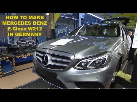 Thumbnail for How To Make Car| Mercedes Benz E-Class W212 in Germany Unbelievable/Facelift Production Sindlefingen by Car