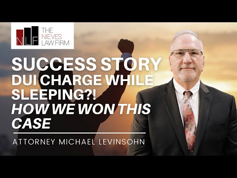 Sleeping DUI Charge? NO KEYS, NO DRIVING = Evidence Suppression | California DUI Defense