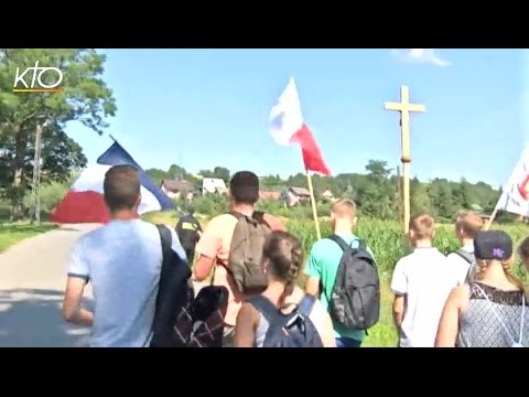 Jeunes bretons et polonais : en chemin de prière