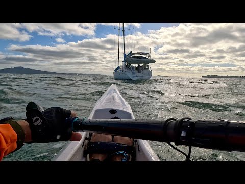 Paddle around Okahu Bay - NK Breeze surfski