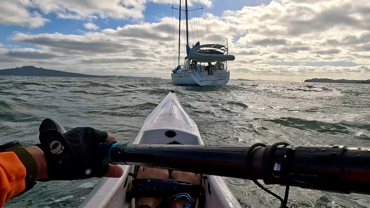 Paddle around Okahu Bay - NK Breeze surfski