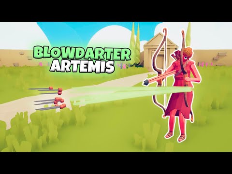 BLOWDARTER ARTEMIS VS EVERY FACTION | TABS MODDED GAMEPLAY