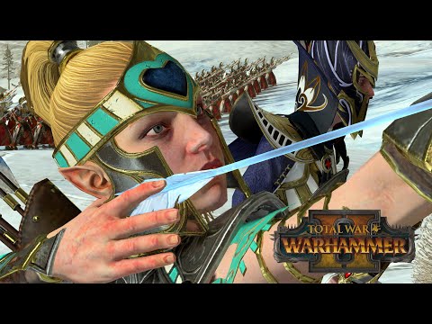 KINDLE TINDER - High Elves vs Vampire Counts // Total War: Warhammer II Online Battle