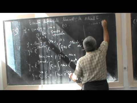 ECDIF 24--Ecuatie diferentiala liniara  de ordin I