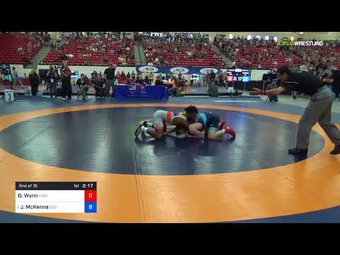 2018 Marine Corps US Open/Senior Men's Freestyle 65 Rnd Of 16 - Darren Wynn (MBWC) Vs. Joseph McKe