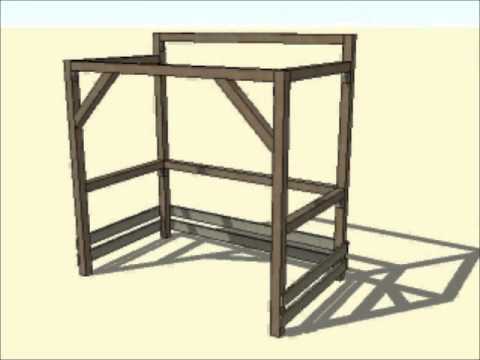 comment construire un bucher a bois