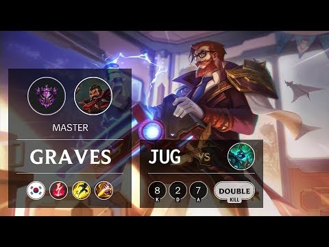 Graves Jungle vs Hecarim - KR Master Patch 9.13