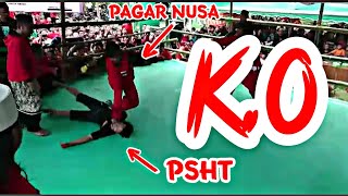 Download lagu PENCAK DOR PSHT (shorenk) K.O VS PAGAR NUSA (gasmi) Ngraho Bojonegoro Sambung Silaturahmi mp3