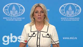 FULL: Russia's Zakharova Addresses Ukraine, Russia-US Talks And Global Issues | GBS News | AC1C
