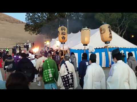 【奈良ホテル公式チャンネル】2022.1.22 　荘厳で圧巻！若草山の麓から山焼きを鑑賞