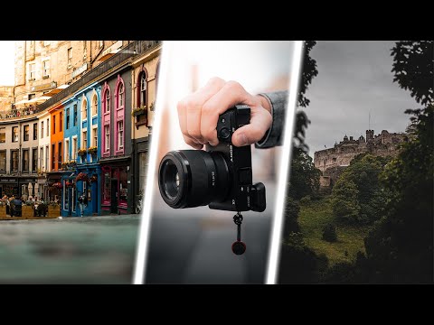 CITY STREET POV PHOTOGRAPHY - SONY A6400 // BEST BUDGET SONY LENS  // 50 1.8 [EDINBURGH]