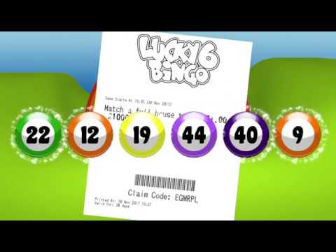 Lucky 6 Bingo