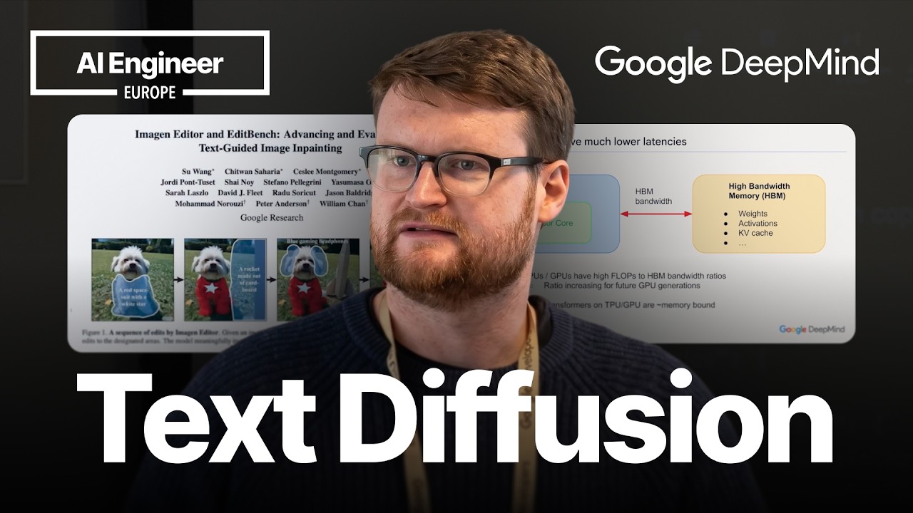 Brendon Dillon on Text Diffusion at Google DeepMind - AI Engineer