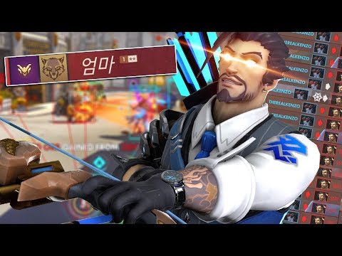 I faced a Hacker/Cheater Hanzo and kept Killing him as Widowmaker - Overwatch