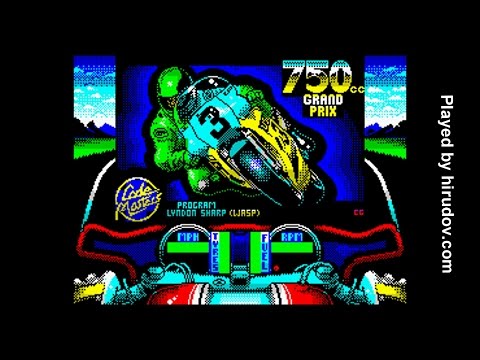 Sinclair ZX Spectrum Longplay - 750cc Grand Prix