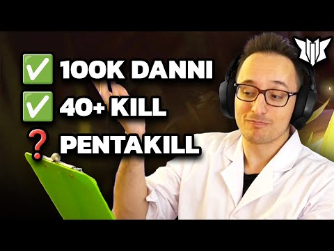 KINDRED ma faccio OLTRE 100.000 DANNI (40+ Kills per fare PENTA) - League of Legends challenge ITA