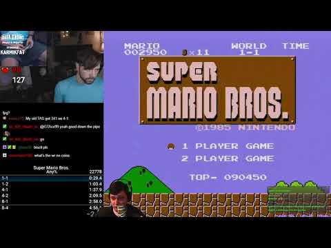Разбор мирового рекорда в Super Mario Bros. Any% TAS