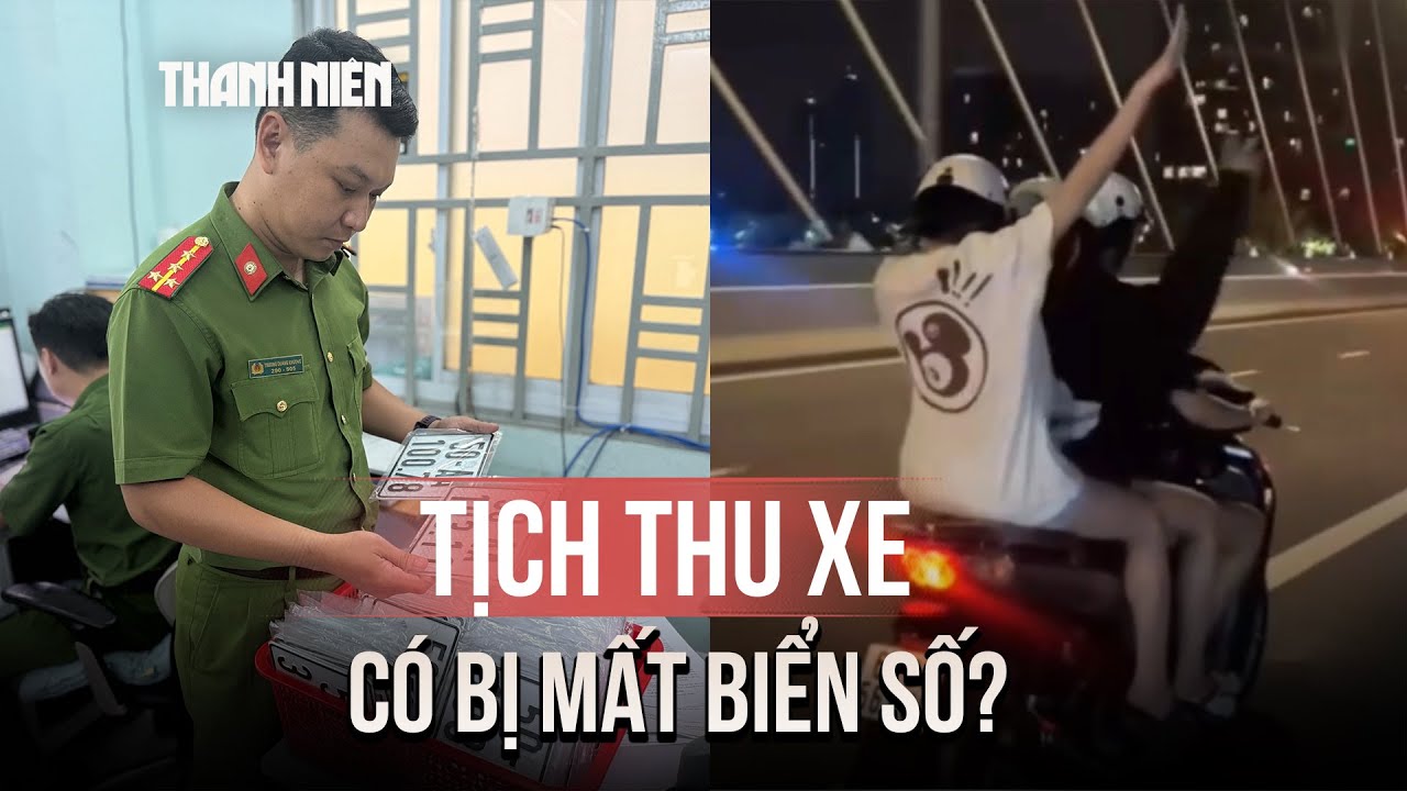 Xe SH 567.89 bị tịch thu, có mất biển số định danh: Cục CSGT giải đáp