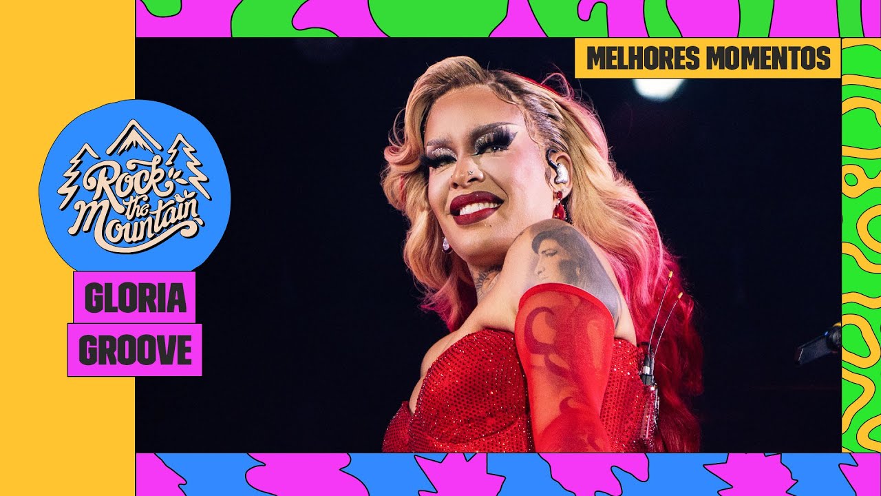 MELHORES MOMENTOS da Gloria Groove | Rock the Mountain | Música Multishow | #Shorts