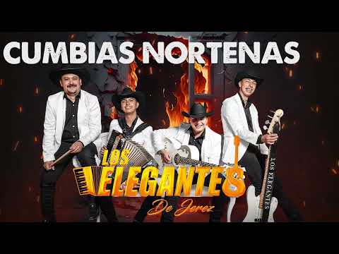 Los Elegantes De Jerez Mix 2024 - Cumbias Nortenas - Puras Románticas Vol 1 La Carretera Porti  Tú Y