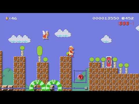 SUPER MARIO MIX １－２ by つきこ - Super Mario Maker - No Commentary 1bo