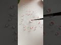 Watercolor Flower Painting Art Shorts Watercolor