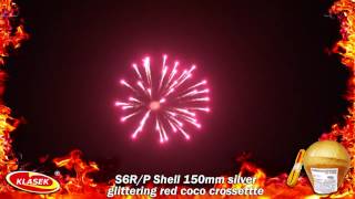 KP 150 Klasek Silver Glitter Red