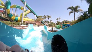 Aruba Tuba & Calypso Coaster (4K On-Ride) Adventure Island Tampa Bay