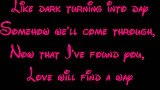 Love Will Find A Way - Lion King 2 Simba&#39;s Pride Lyrics HD