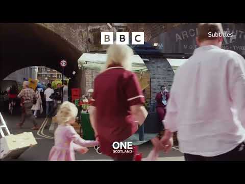 BBC One NI/Scotland/Wales continuity: new ident debut - Market/Hustle (1st April 2022)