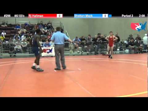 FILAJRFS: 60 KG / 132.25 lbs: Rj Hallman (Iowa State) vs. Shelton Mack (Pittsburgh WC)