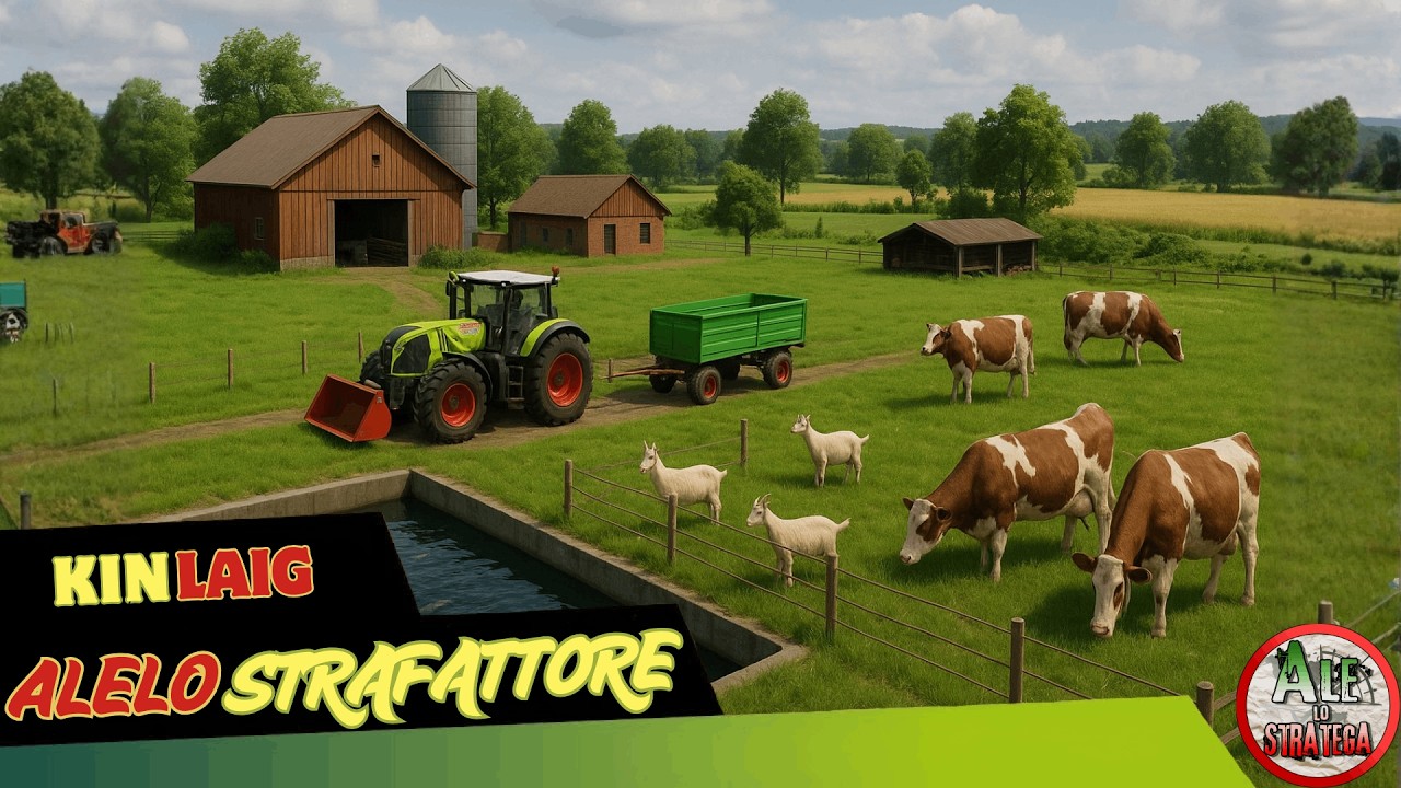 VENDIAMO IL FORMAGGIO CON @hi_kuroi @tommibaro86|| FARMING SIMULATOR 25 gameplay ITA || KINGLAIG #31