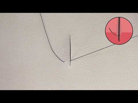 Simple interrupted suture with instrument tie | Surgical suture