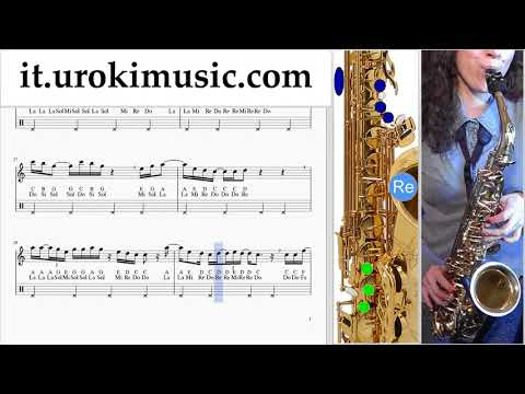 Lezioni di Sassofono Contralto Martin Garrix feat Khalid - Ocean Tutorial Spartito um-i276