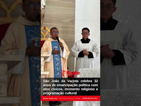 São João da Varjota celebra 32 anos de emancipação com atos cívicos e missa em ação de graças
