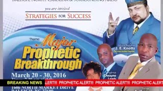 Major Prophetic Breakthrough 2016
