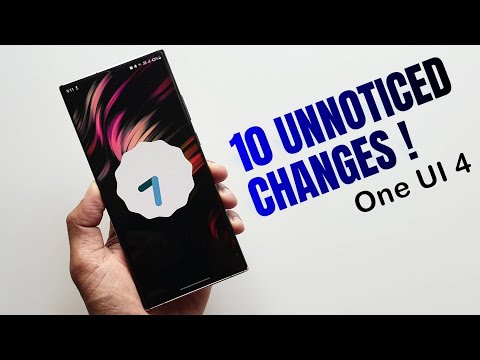 Unnoticed changes on One UI 4.0 !