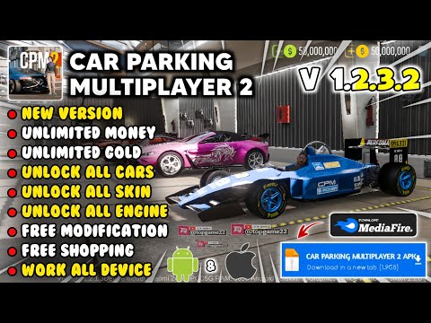 CAR PARKING MULTIPLAYER 2 MOD MENU VERSION 1.2.3.2 New 2026 - Unlimited Money & Unlocked All